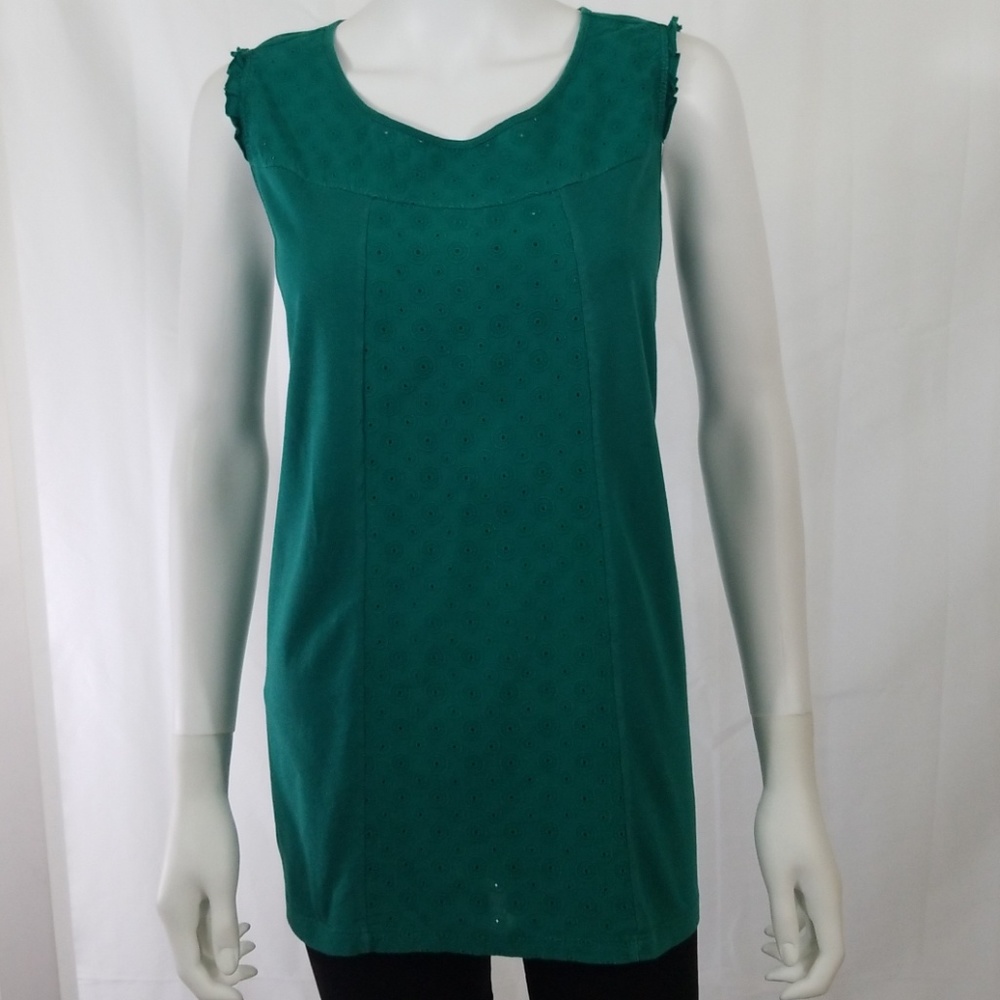 Green Cotton Top